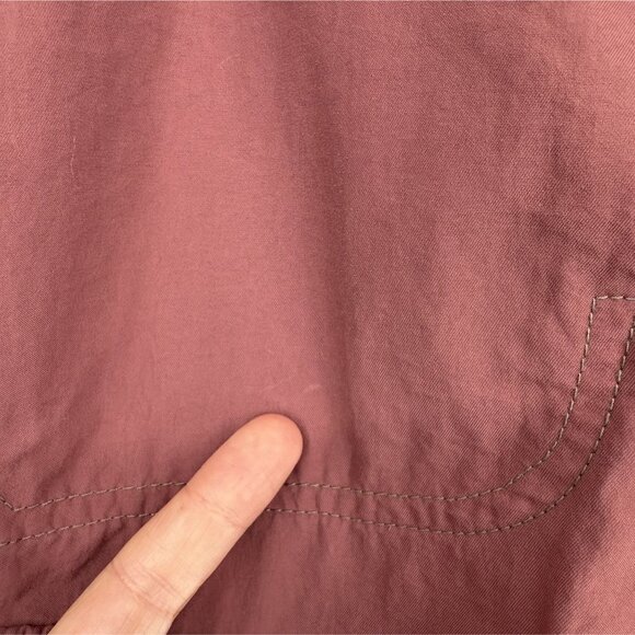 Mountain Hardwear Women's Hiking Cargo Shorts Size 8 Dusty Pink Camping Outdoor - Picture 9 of 14